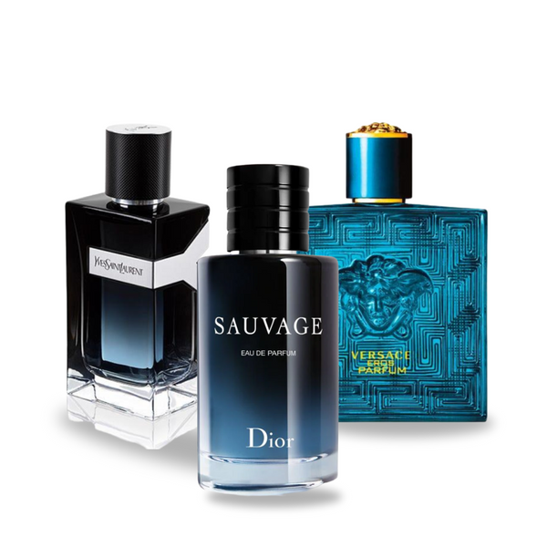 Set 3 Profumi | Sauvage · YSL Y · Eros