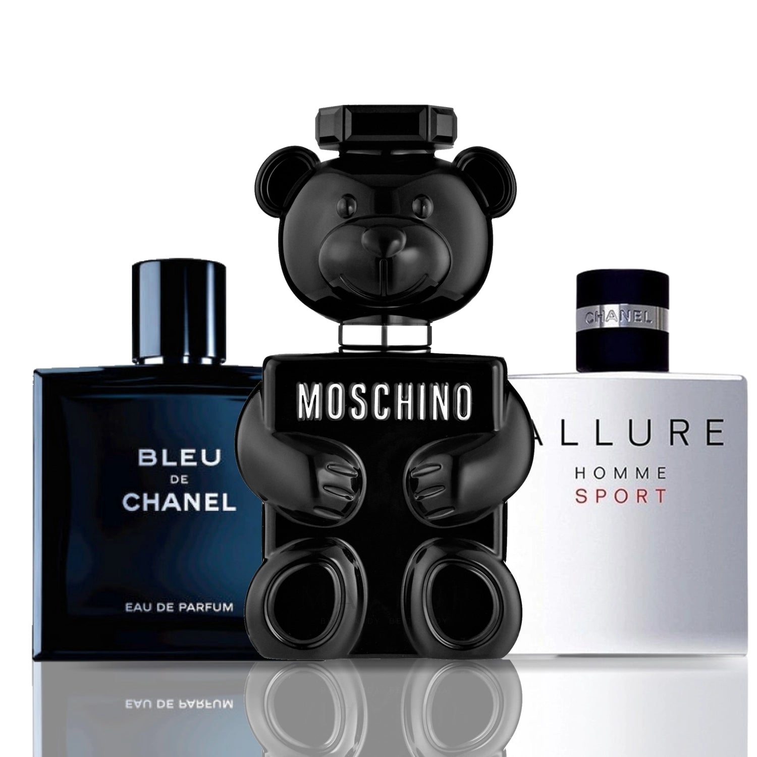 Set 3 Profumi | Toy Boy · Bleu de Chanel · Allure Homme Sport