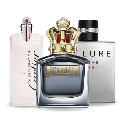 Set 3 Profumi | Allure Homme Sport · Scandal · Cartier Declaration